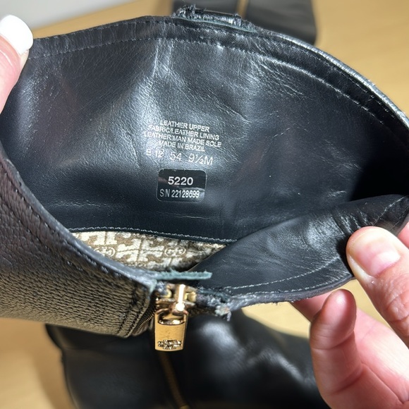 Tory Burch Black Leather Boots - Picture 8 of 13